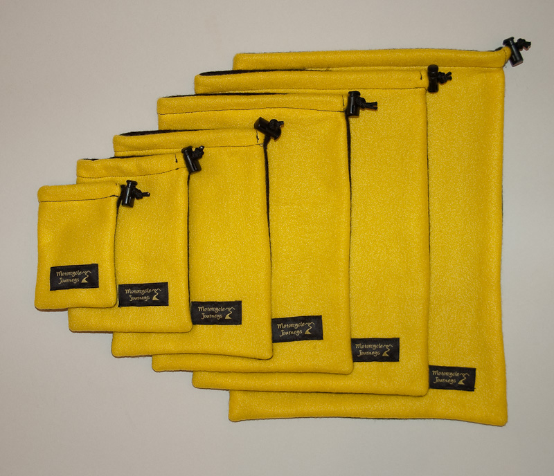 Fleece bags Motorcycle Journeys colors - motorcycle-journeys.com